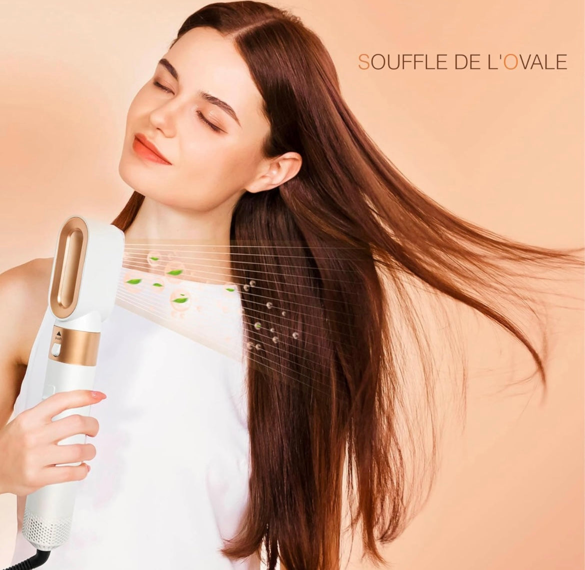 Brosse soufflante 5 en 1